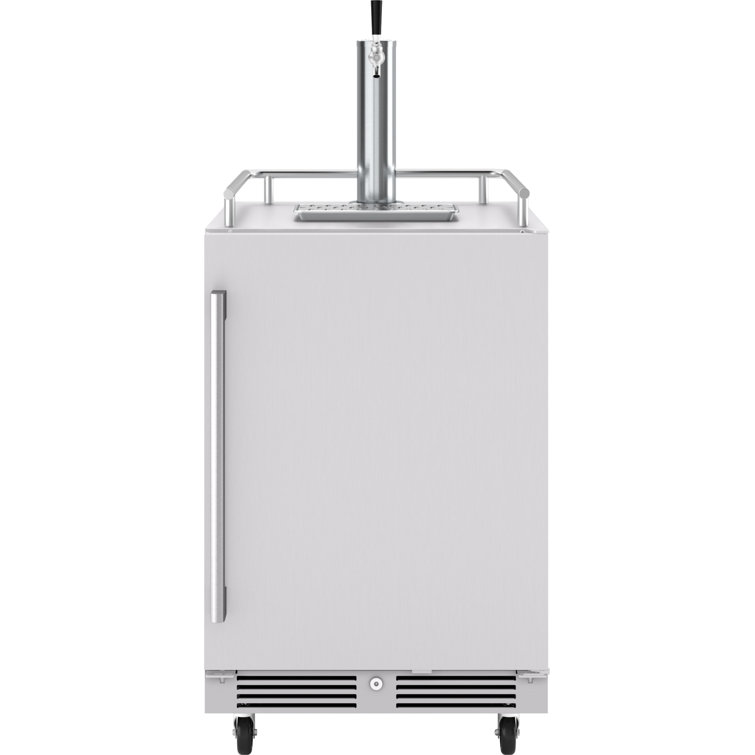 Zephyr Presrv Drink Guard Rail in Stainless Steel for PRKB Kegerators